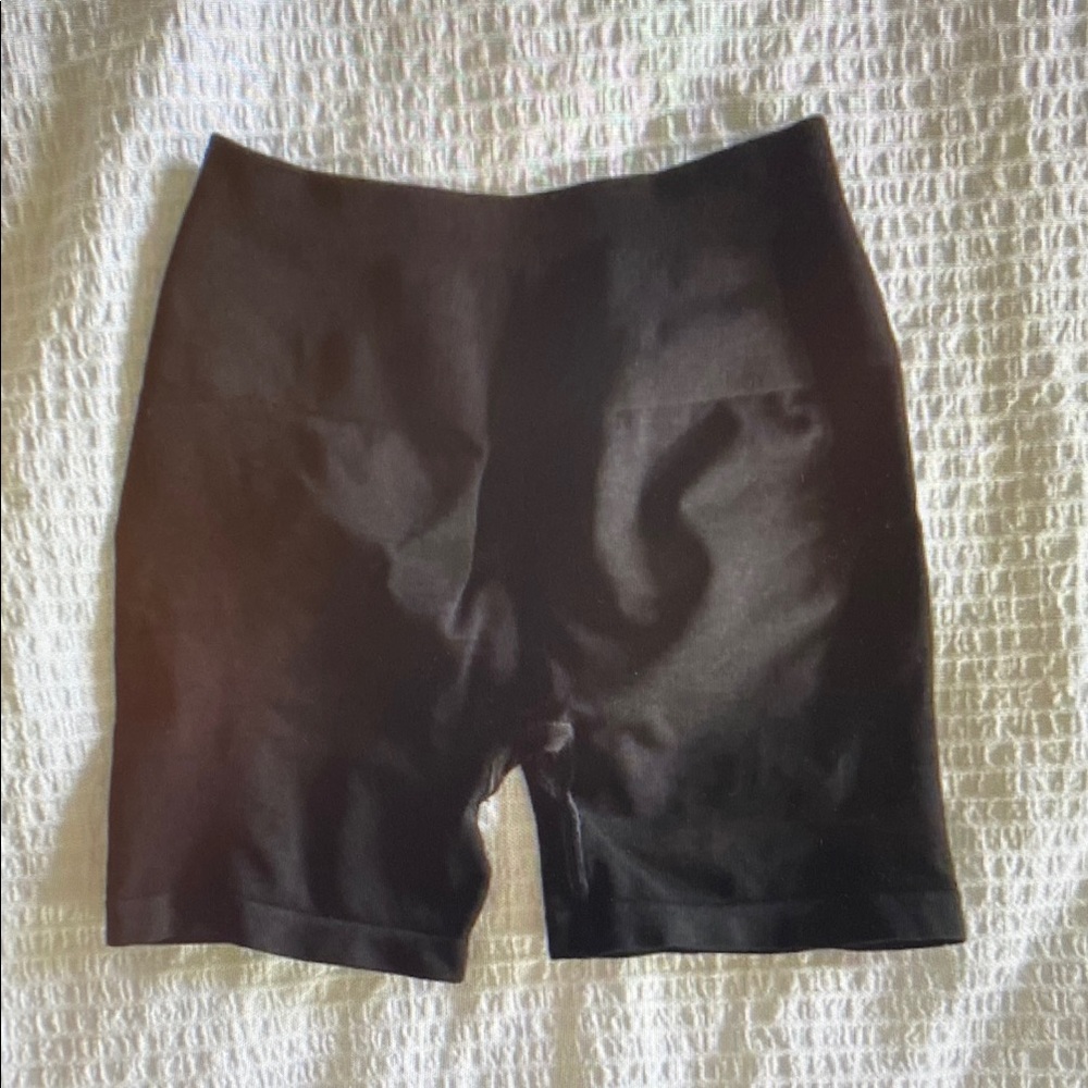 Black Women's Stretch Bike Shorts